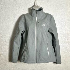 The North Face Women’s Windwall Softshell Jacket Grey Size Large
